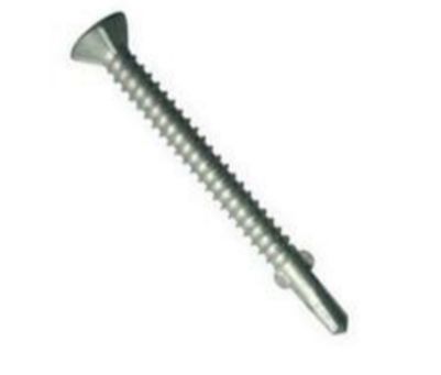 SCREW SDM CSK WING RIBBED C3 10-16 X 75